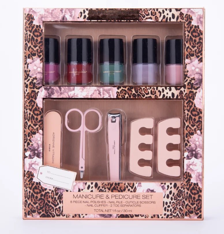 Wholesale  New Nontoxic Cheap Private Label Custom Logo Design Cosmetic Arts Colors Nail Polish Gift  Sets