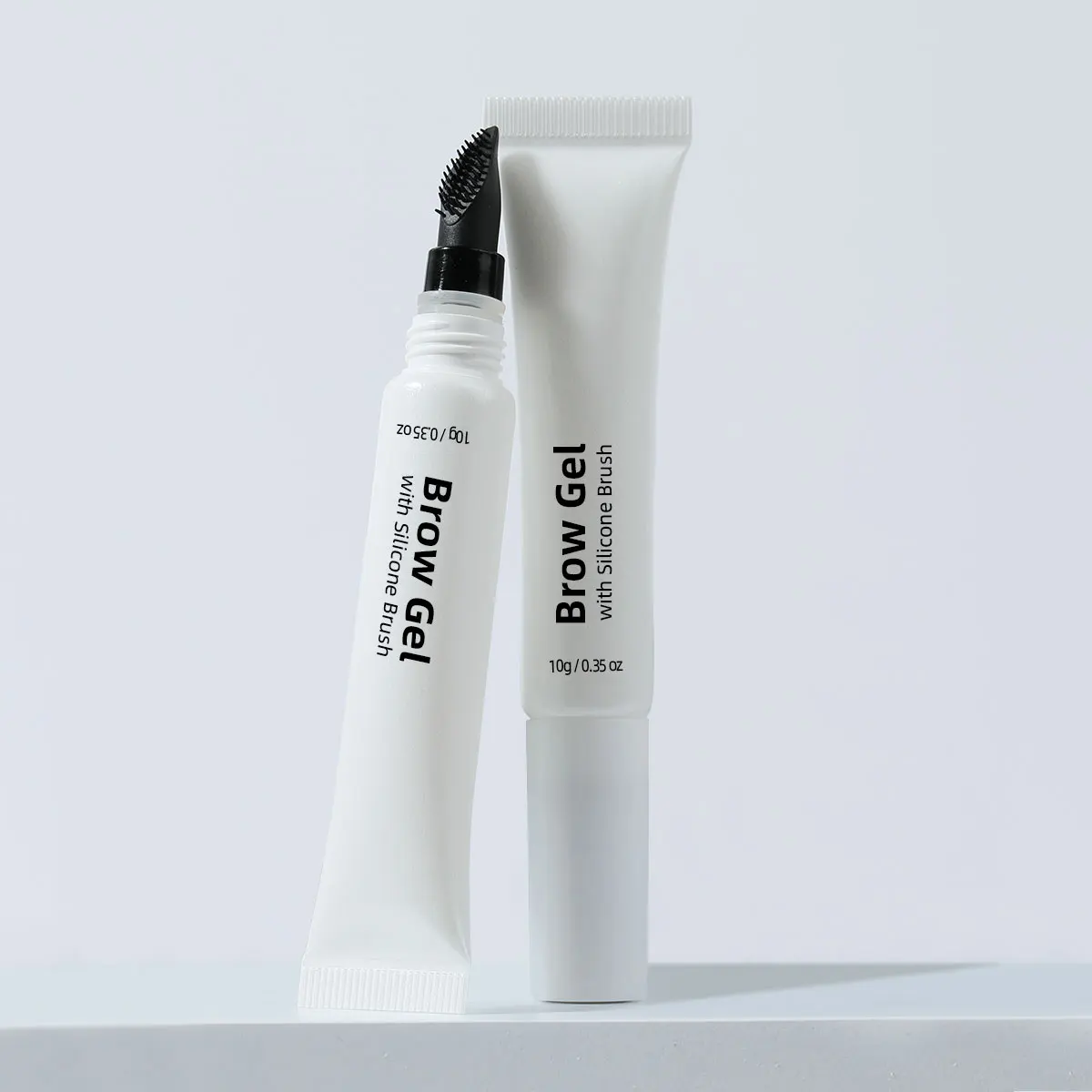 Nutritive Colorless Natural Custom Clear Eyebrow Gel Organic Liquid With Silicone Brush Transparent Eye Brow Gel