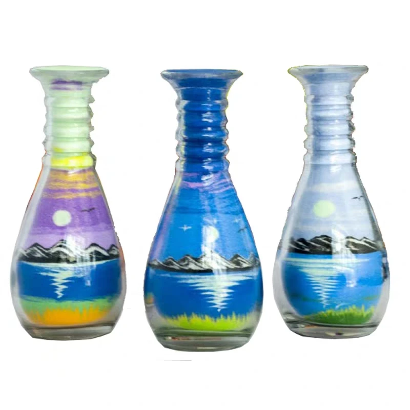 DIY SAND ART BOTTLES, glow in dark sand art kit