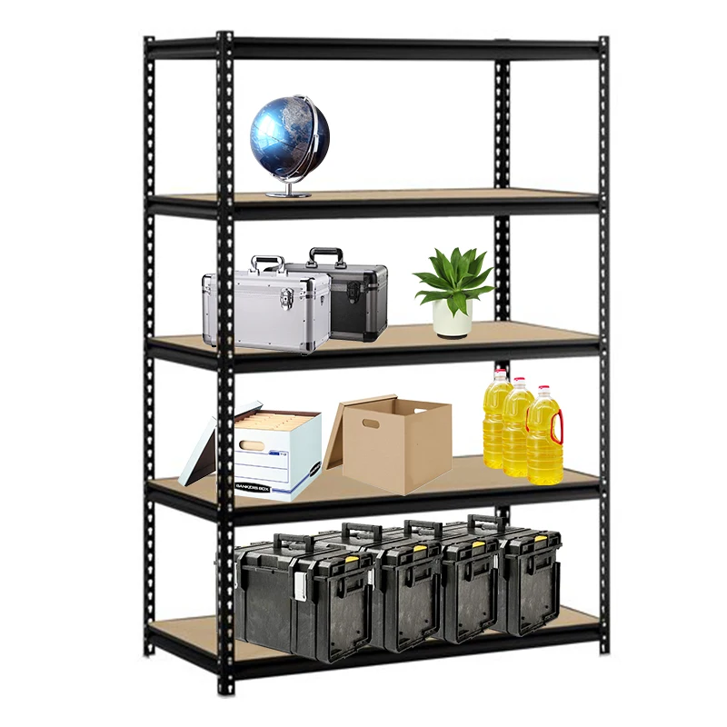 Heavy Duty Storage Rack 5 Shelf Tier Garage Shelving Unit Home Organizer Shelves