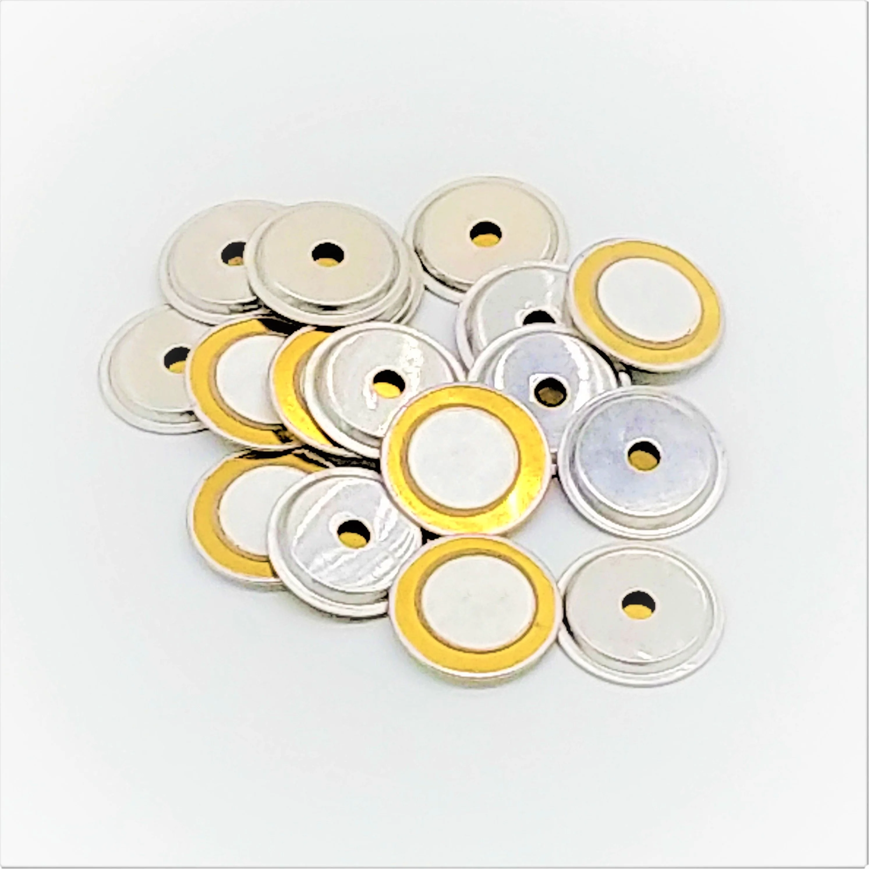 Cheap 20mm Passive Piezo Ceramic Buzzer Copper with Aluminum Case Sounding Piezo Buzzer Sphygmomanometer Alarms