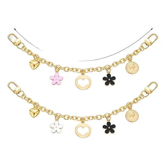 Handbag Chain Straps Replacement Strap Accessories Purse Handbag Charms Chain Accessories Purse Clutches Handle Chains Decor