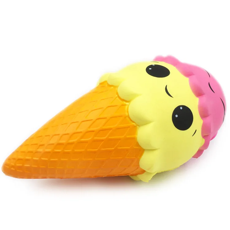 New Hot Sale Squishies Jumbo Ice Cream Kawaii Soft Squishy Slow Rising Stress Relief Squeeze Toys
