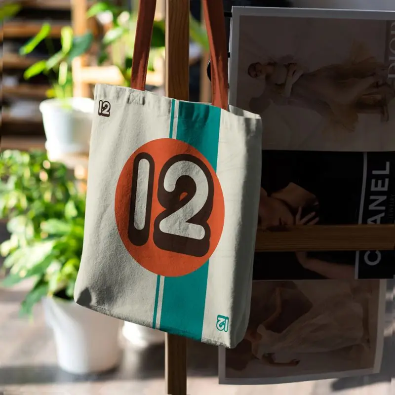 reusable cotton bamboo bag canvas zipper lady hand packing bags ecologic got tote bag