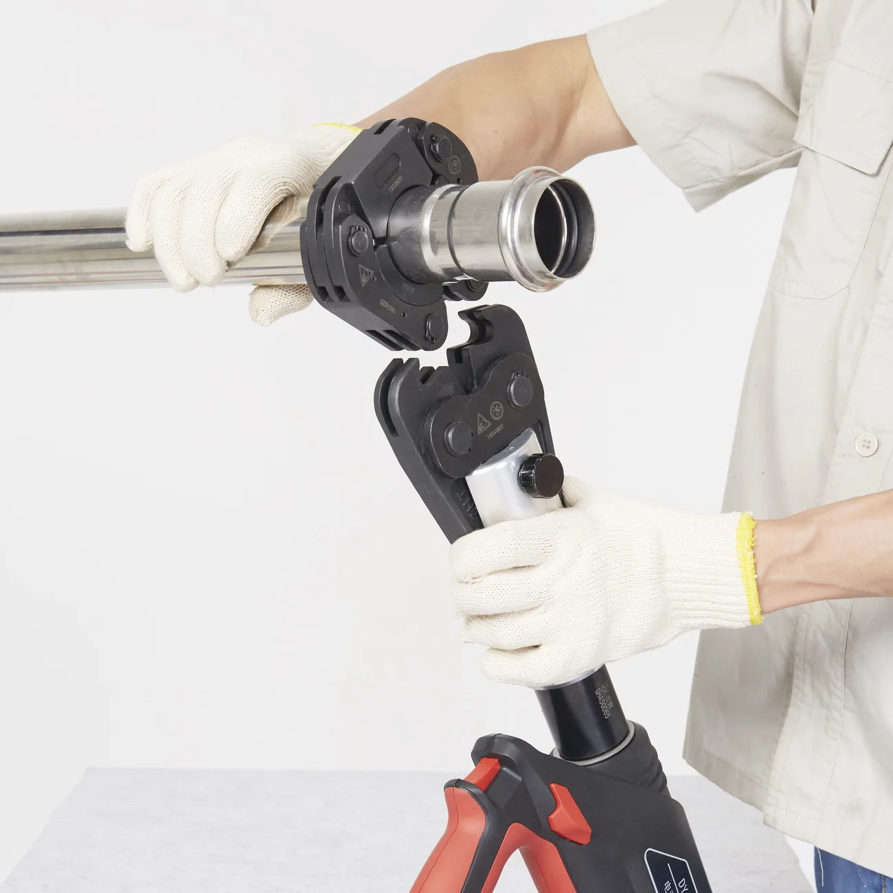 Chinese online sales site 1550  hydraulic cordless battery pipe crimping tool hose crimper for sale