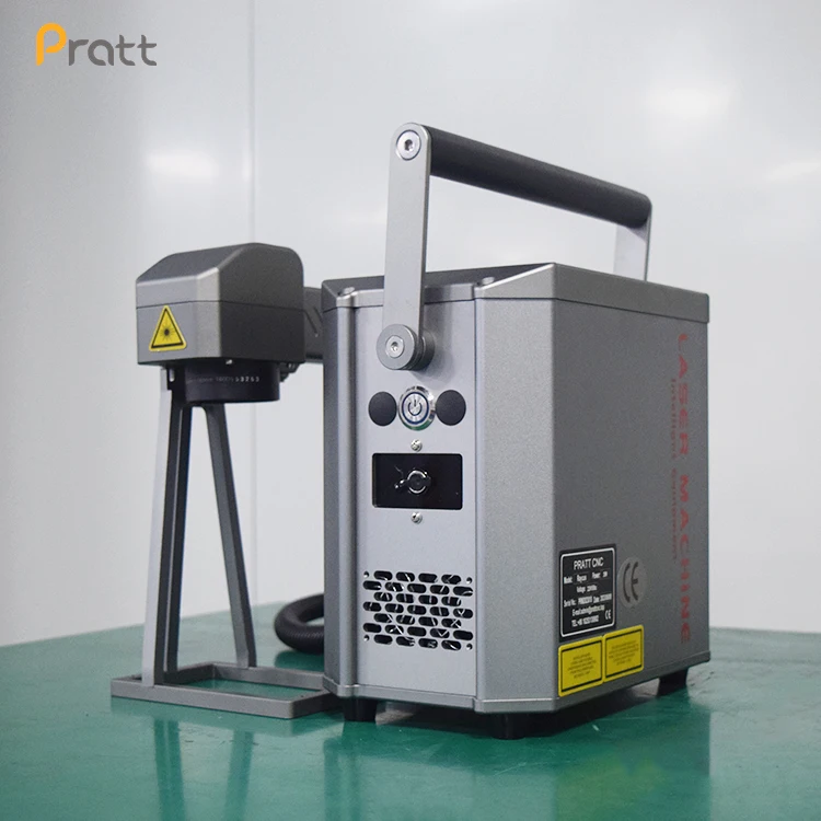 Portable And Easy To Use Portable Lithium Battery Handheld Fiber Laser Marking Machine