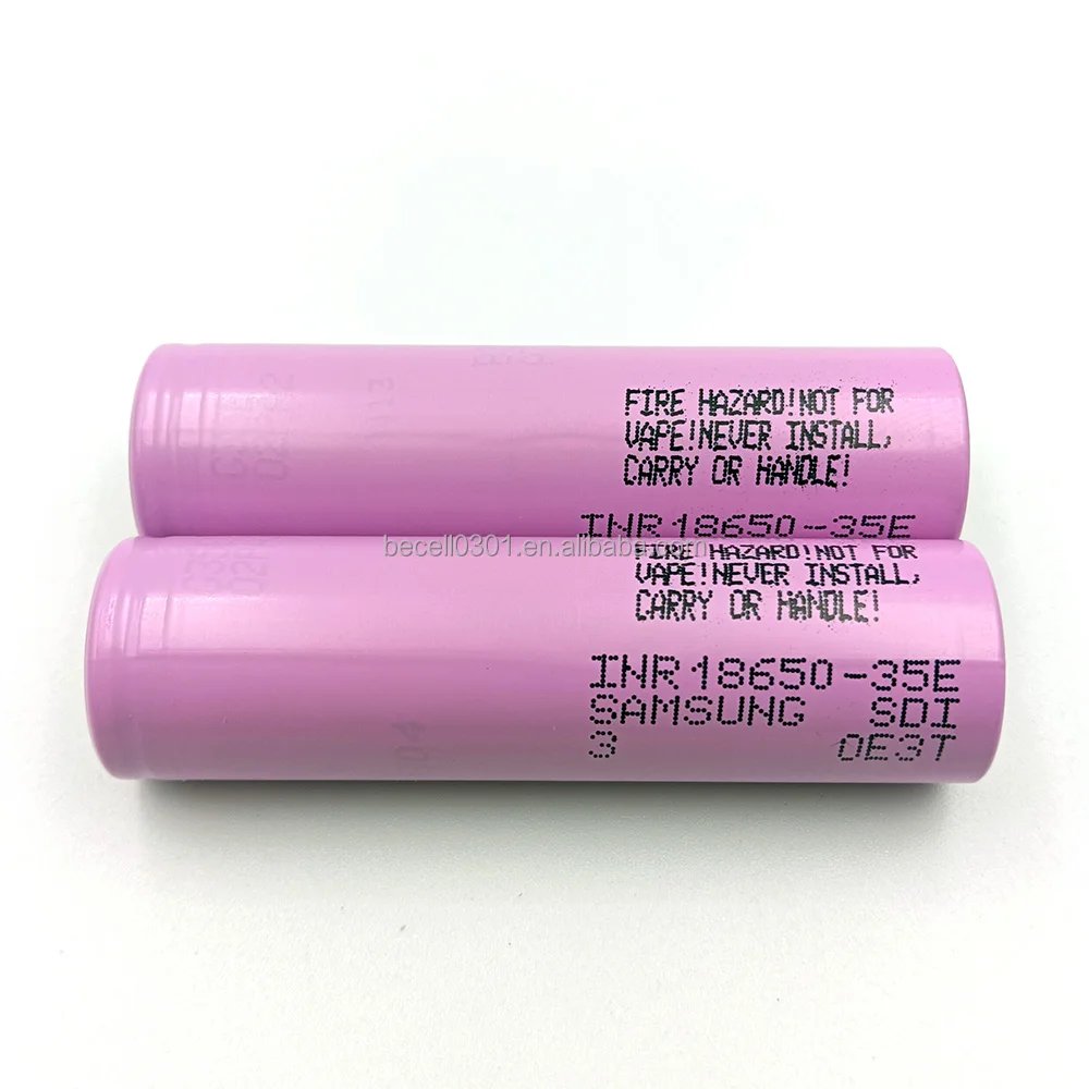 100% оригинальная перезаряжаемая литий-ионная батарея INR18650 35E 3 6 V 3500mAh 10A разрядка от SAM SUNG 18650
