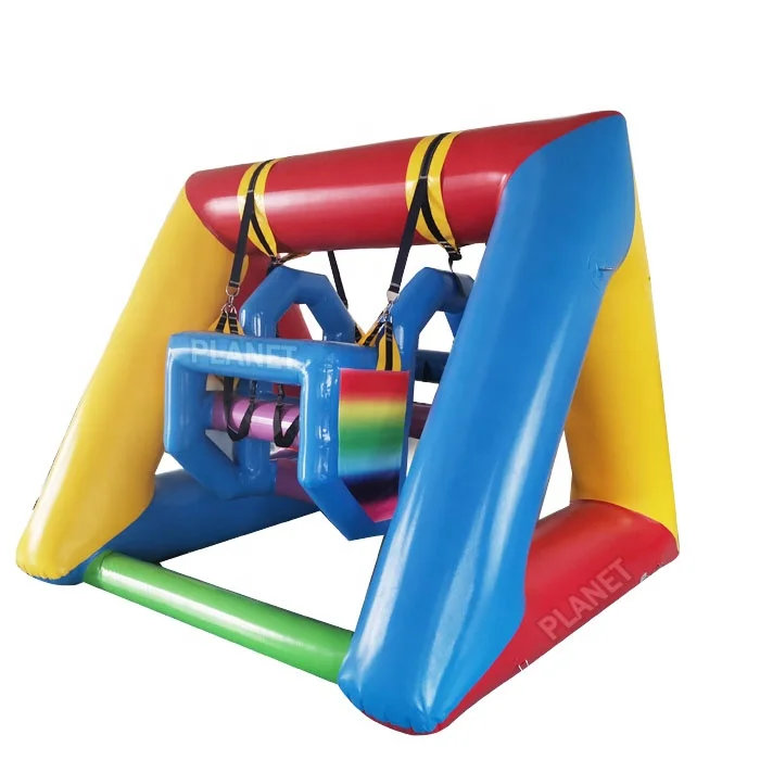 Outdoor and Indoor Used Portable Patio Swings Airtight Inflatable Boat Swing for Park