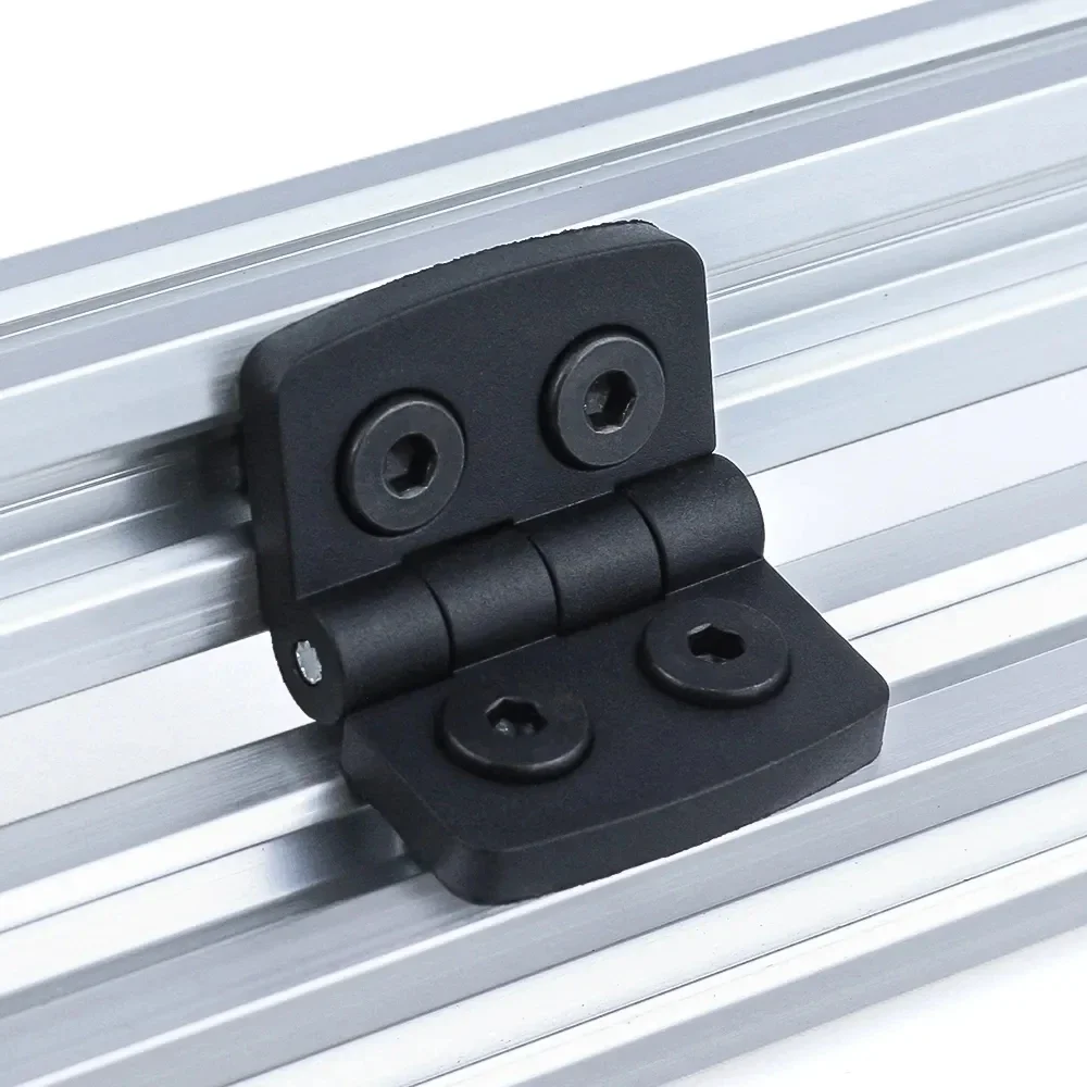 4545 Industrial Plastic black  nylon adjustable Cabinet Panel  torque Hinges Small Automotive Hinge for furniture hardware/door