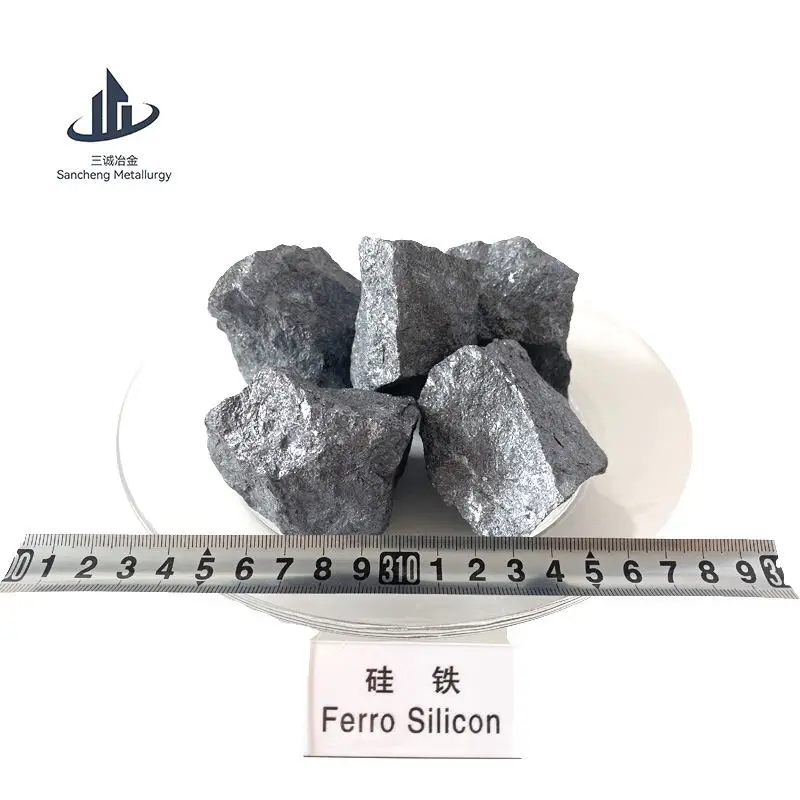 Chunk Type Mineral Ferro Silicon Block Supplied By China Nationalized Factory Exporter