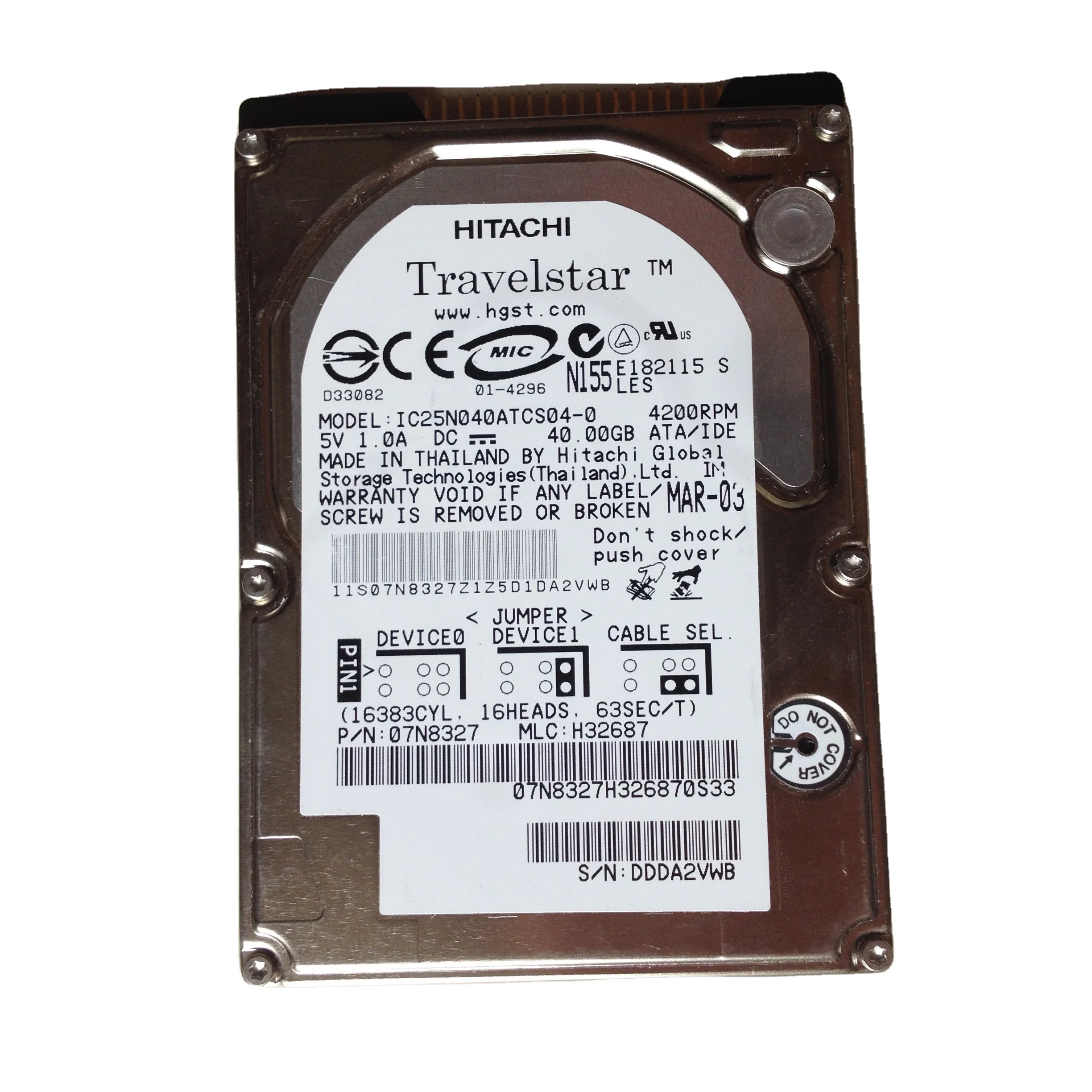 HP DJ 610 HPT1100  Hard Drive HDD  new original