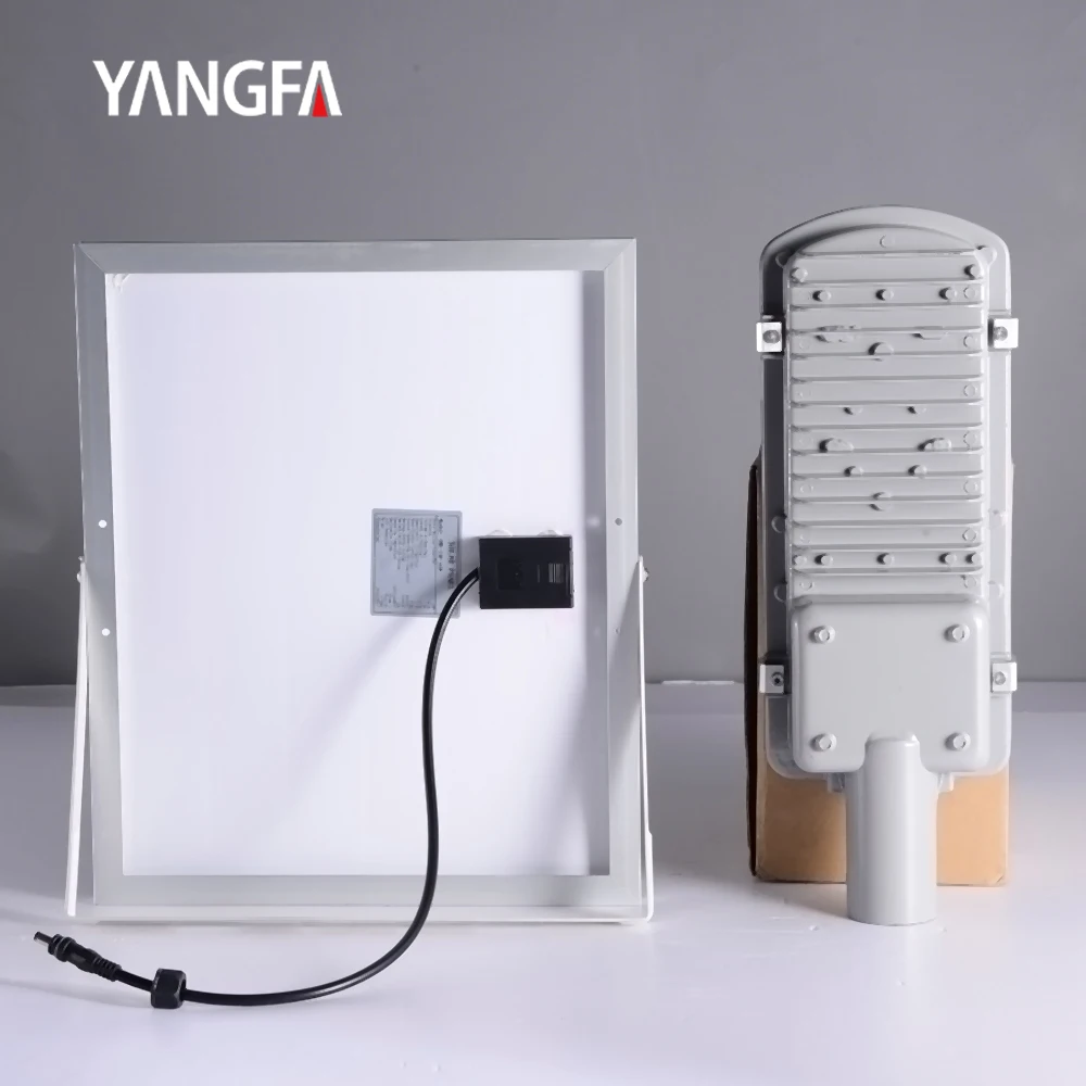 YANGFA Outdoor 20W 40W 60W 100W 150W LED Solar StreetLlight With Inbuilt Batteries