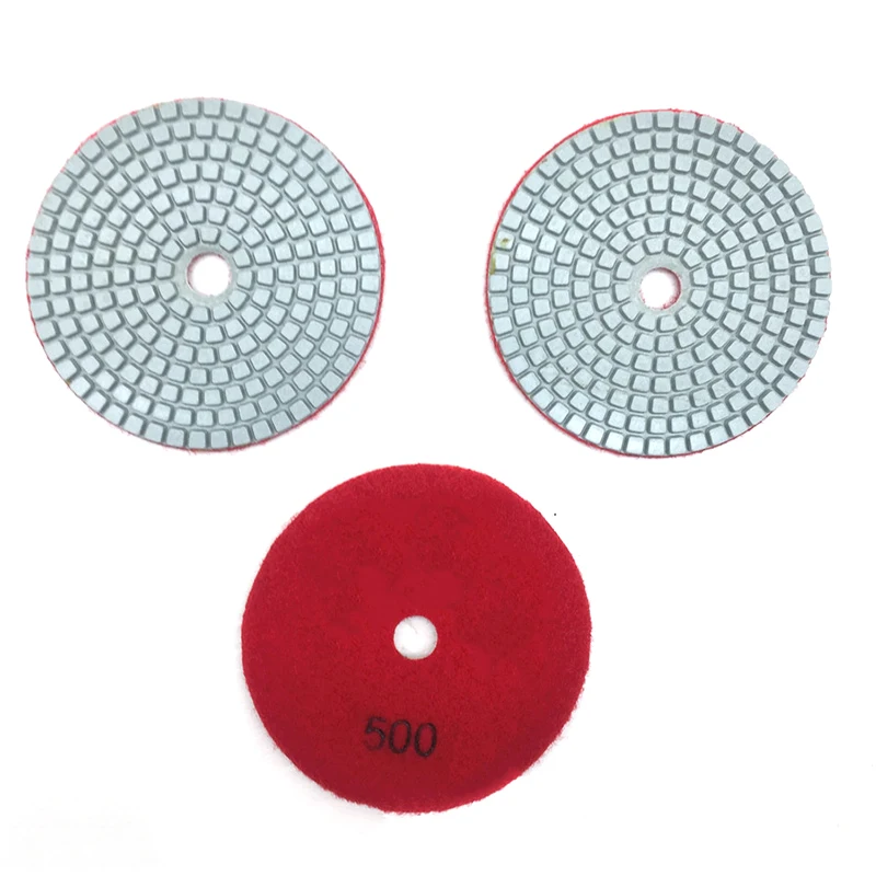 Hot Selling Concrete Polishing Pads Machine Floor Marble Stone 3m Wet Diamond Hand Polishing Pads