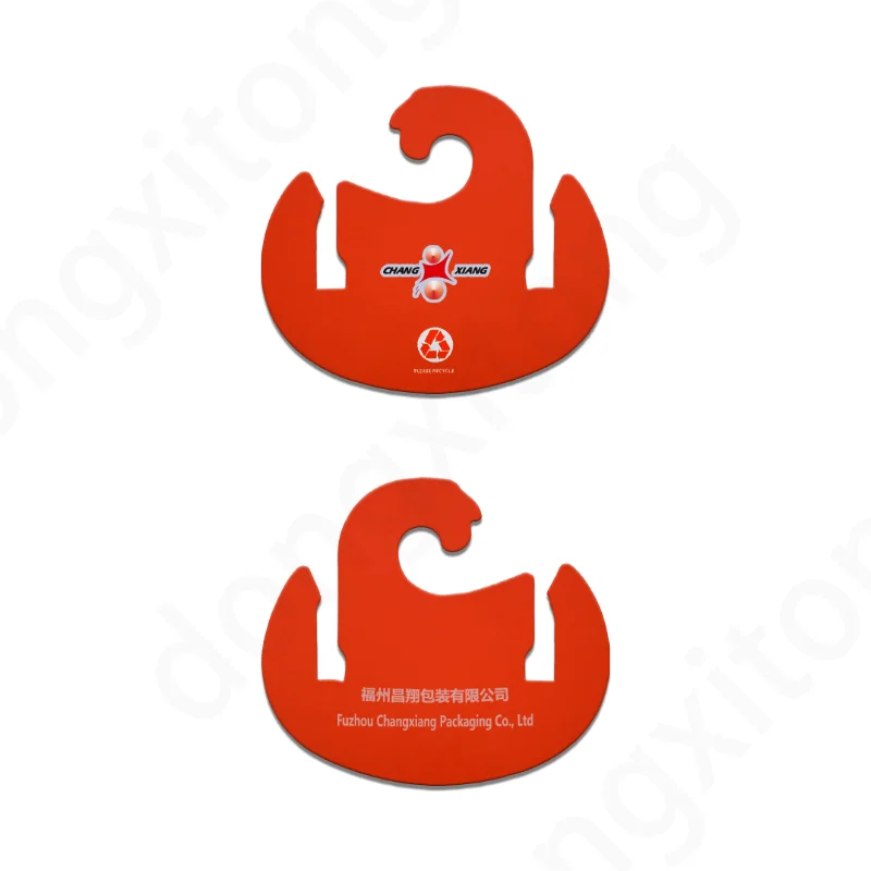 Customizable Biodegradable Fashion Clothing Shoes Made Popular Kraft Cardboard Art Paper-Environmentally Friendly paper hanger