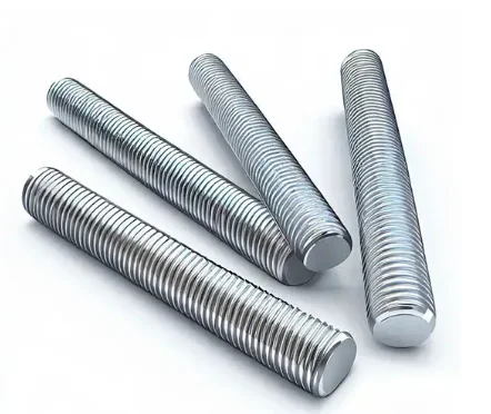 DIN 975 M5-M52  high quality and low price galvanized carton steel thread rod