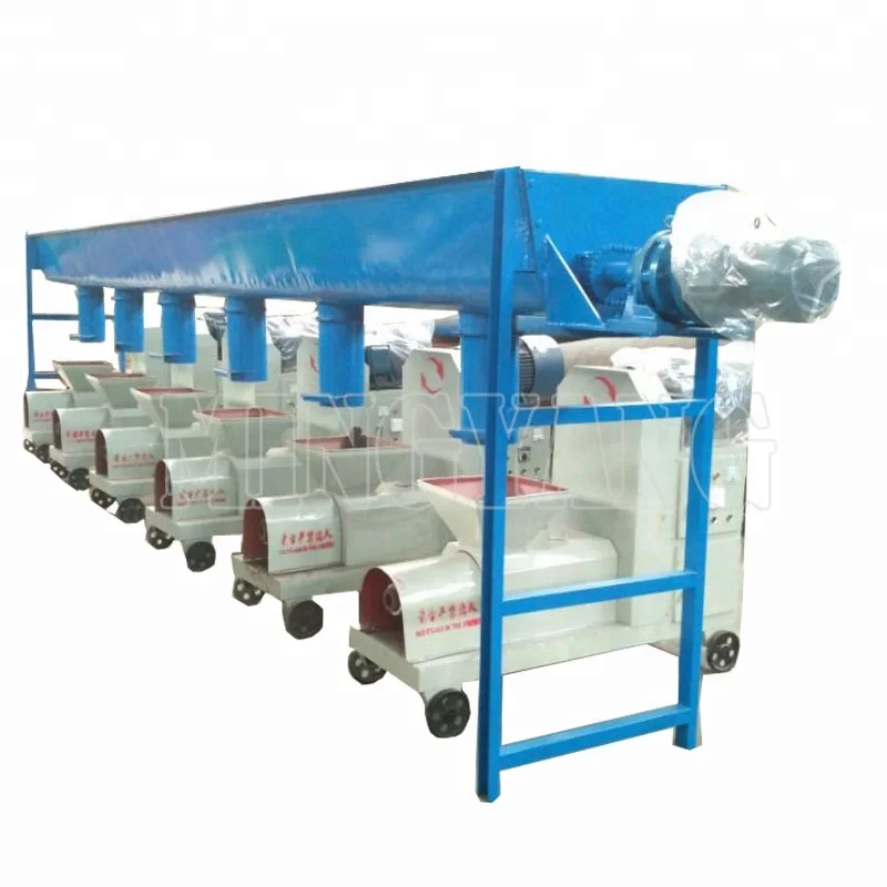 Agricultural Small Wood Waste Sawdust Tobacco Biomass Briquette Charcoal Making Machine