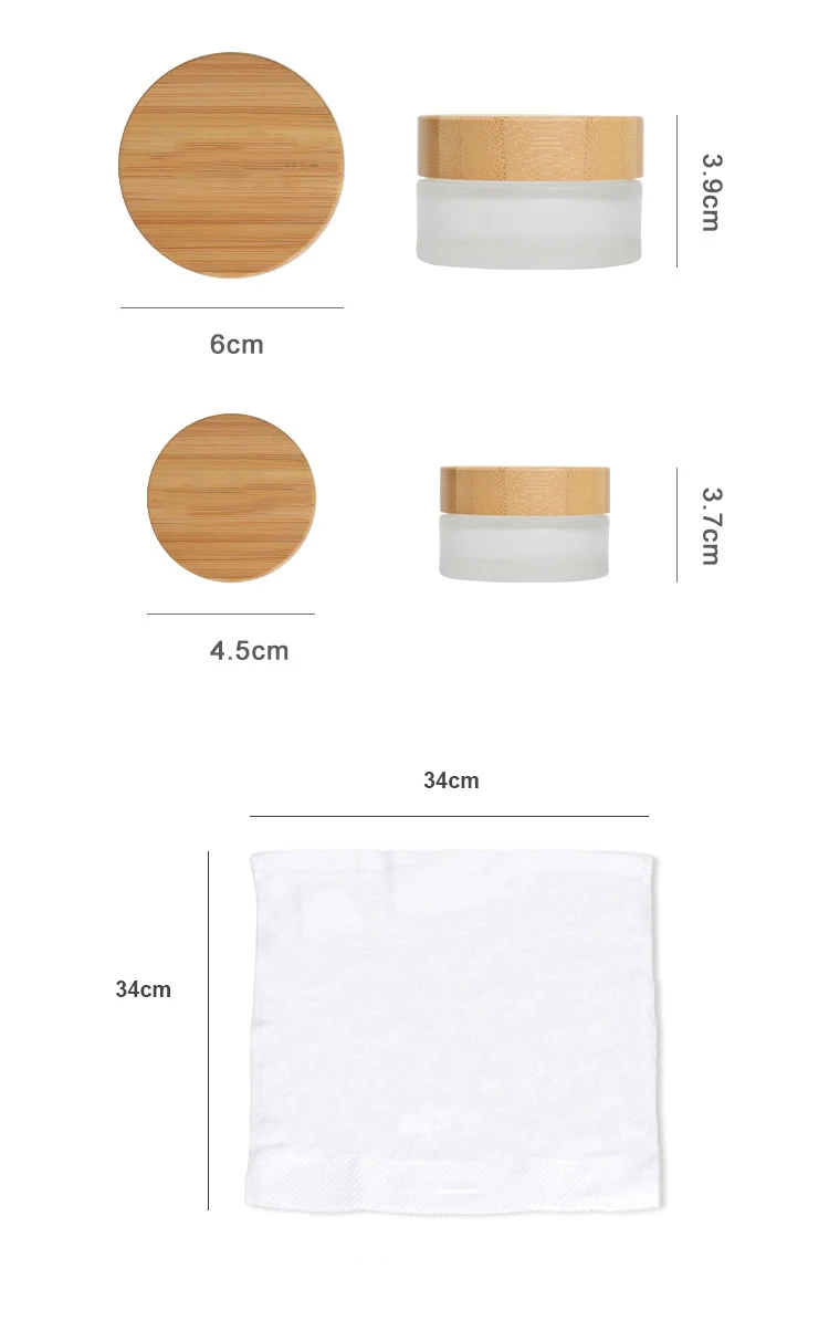 
Wholesale factory price bamboo face cream dropper bottle comb shaving paint set 