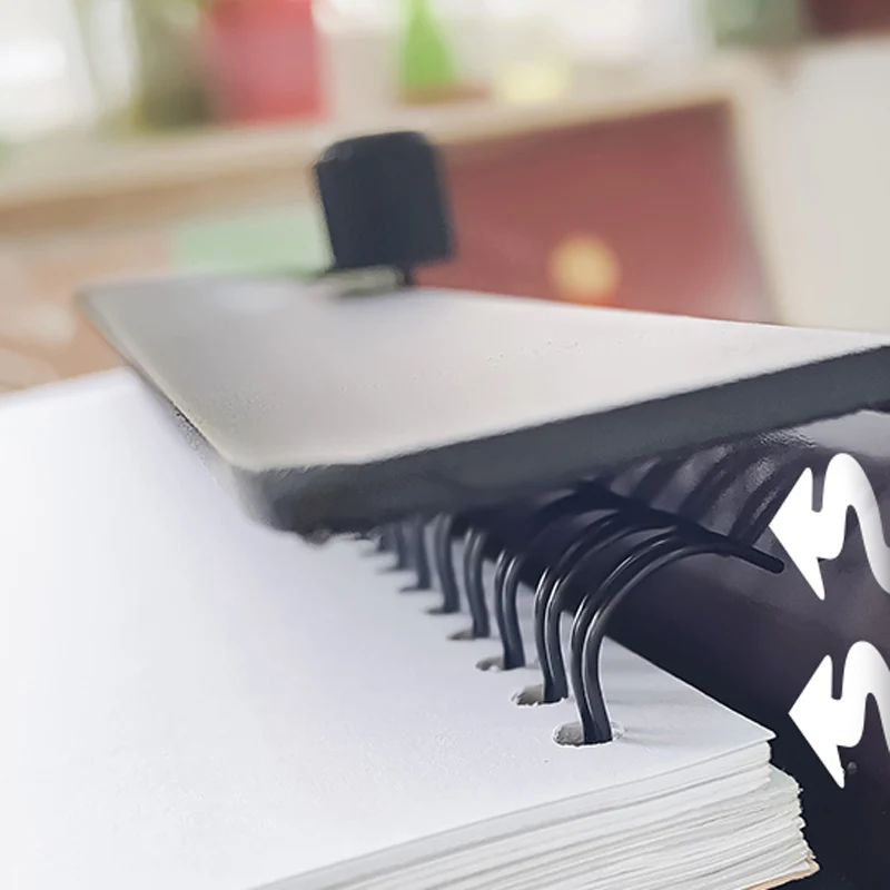 Factory Latest 80Gsm 3:1 Notebook Books Calender Booklet Binding And Folding Machine Binding Machine 2:1