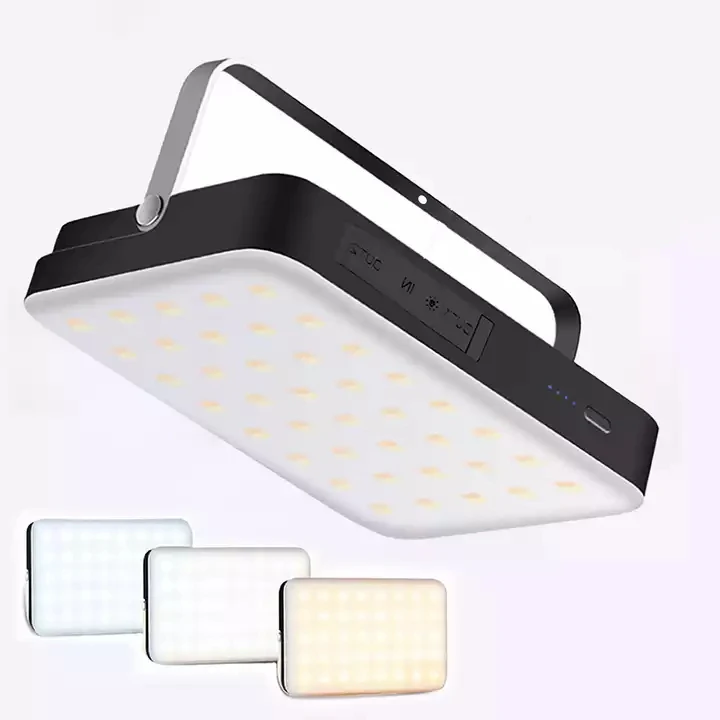 Hot Sale 20000Mah Battery Portable Camping Light Outdoor USB Rechargeable Typc-C Tent Waterproof LED Camp Lantern Lamp
