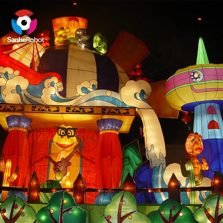 Custom Made Music Festivals Around The World Chinese Cloth Silk Lantern Festival Lanterns Leds Lights For How To Make Lanterns