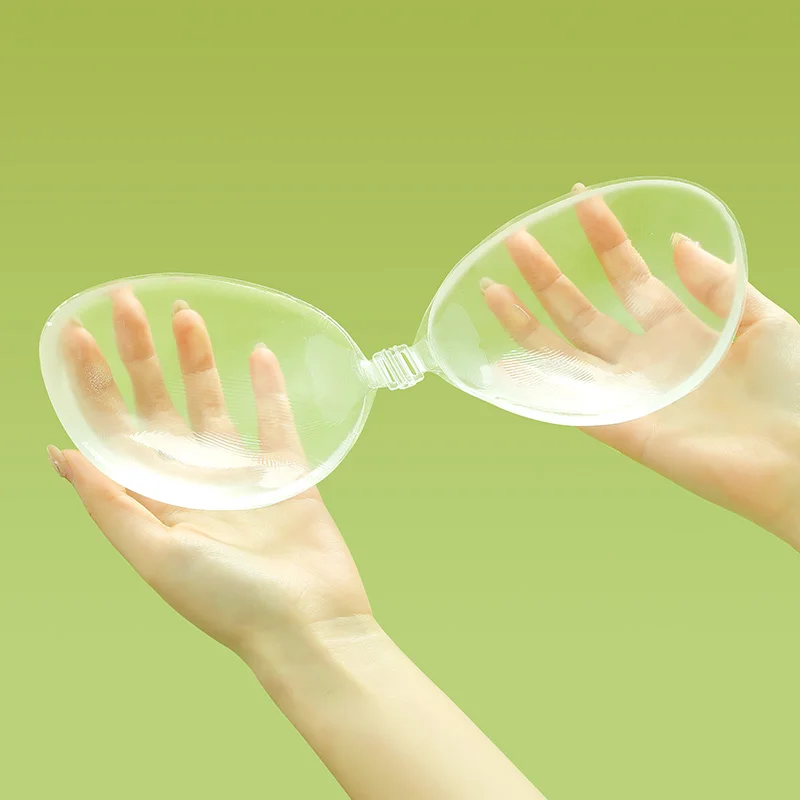 Factory price Wholesale Reusable Transparent Silicone Bra Women Invisible Strapless Underwear Bra Sexy Nude Silicone Free Bra