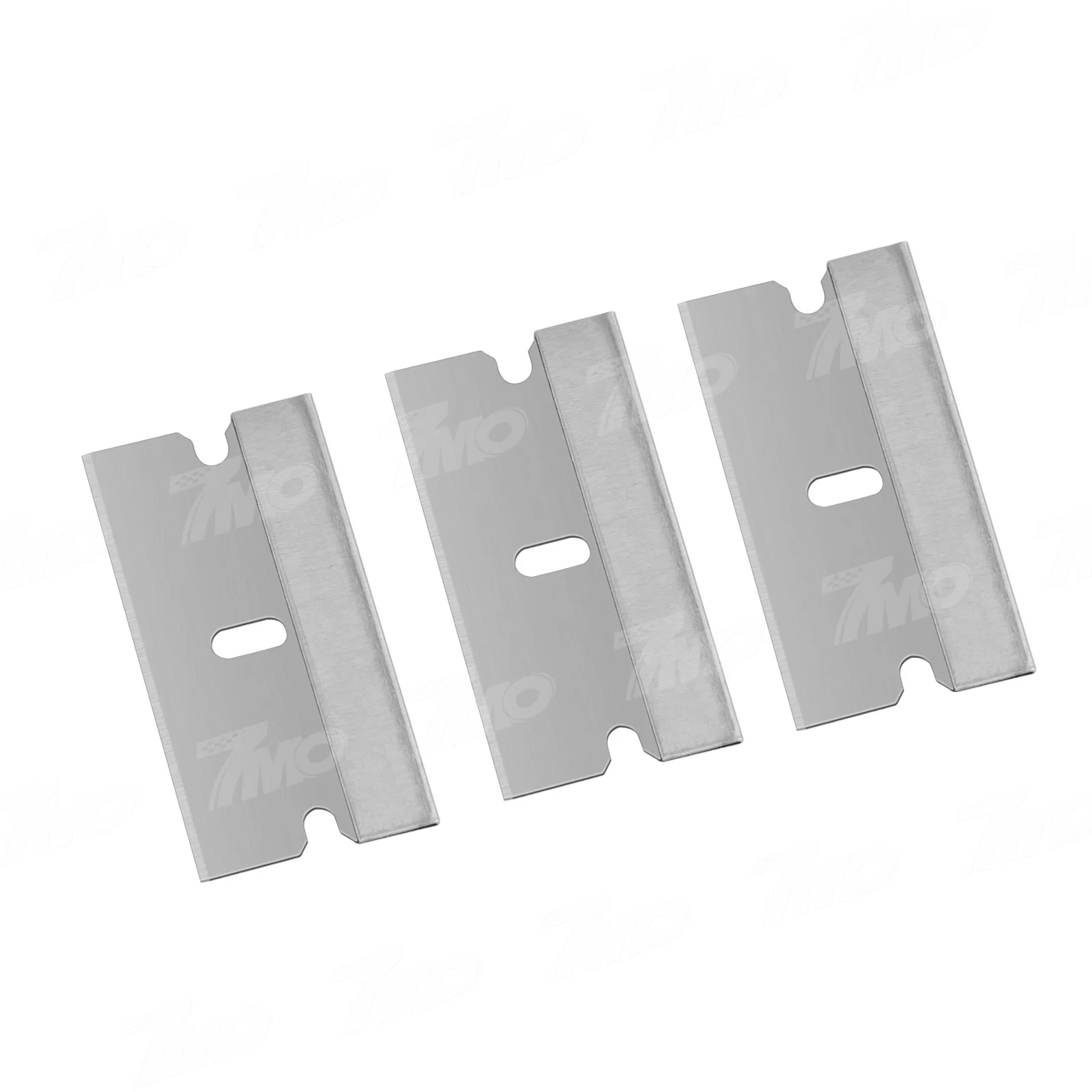 7mo Safety Stainless Steel Razor Scraper Blades Car Wrap Tools Cleaning Scraper Blade Replacement Window Tint Tools