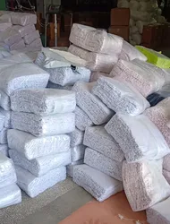 Stock lots surplus clearance elastic over stock clearance polyester San tou lots shoulder bra strap white polyester elastic