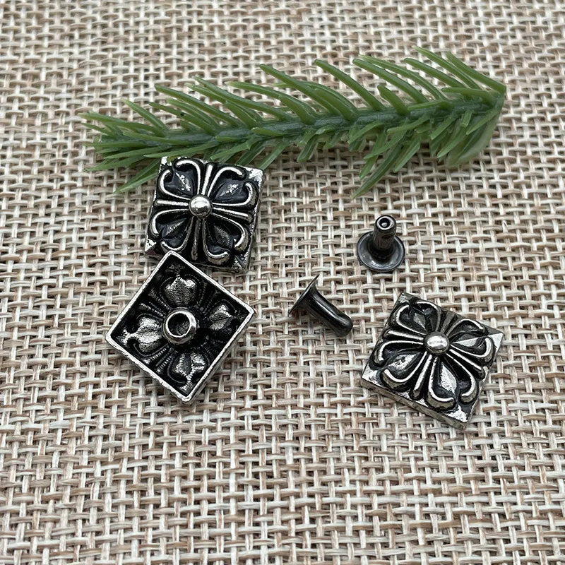 Wholesale Custom Logo Metal Jeans Rivet Button Rivets Decoration Spike Rivet For Clothing