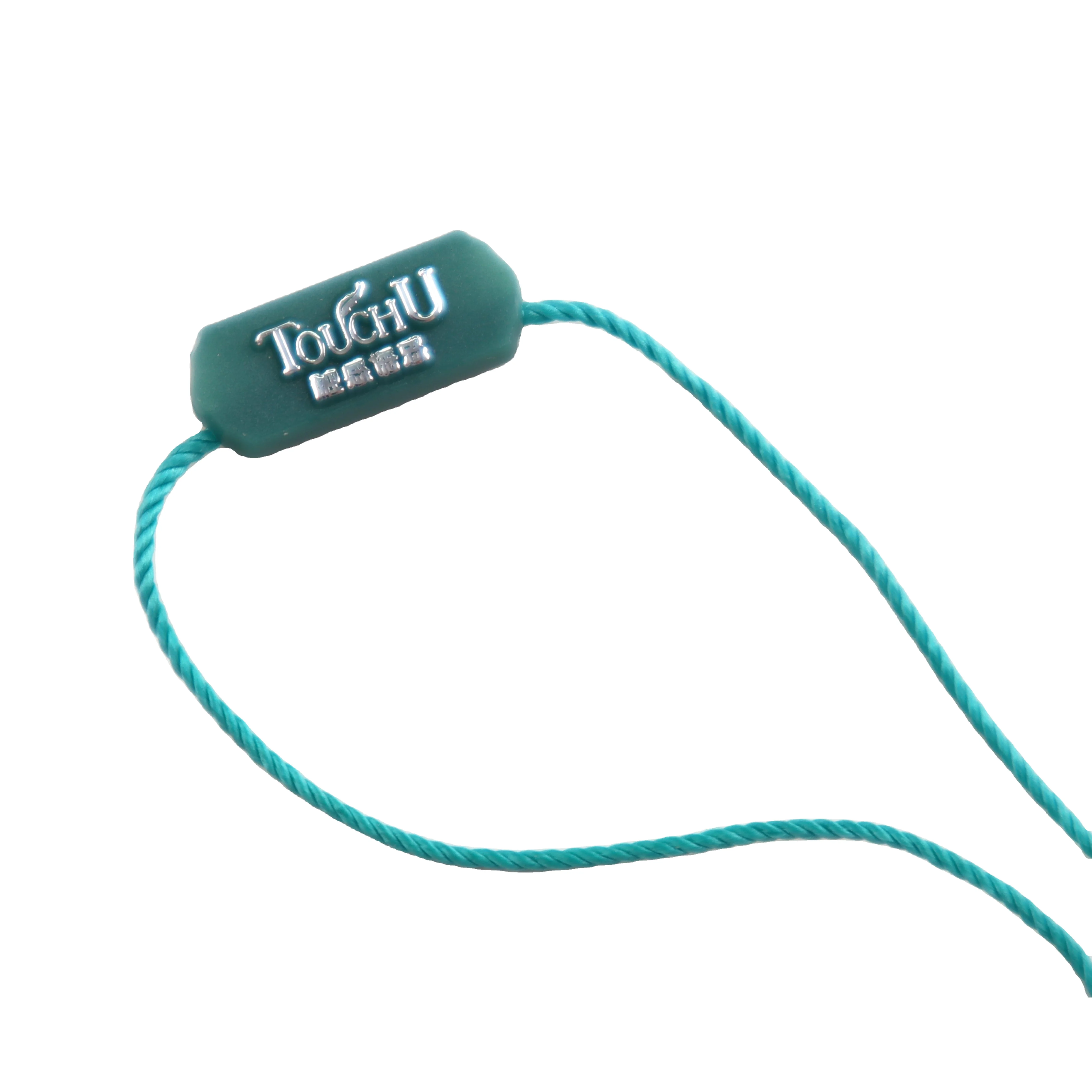 Strip Cable Customs Seal Hanging String Tag Plastic Hang Tags Embossed Logo Loop Pins Central Lock Brand Custom Car Door Locks