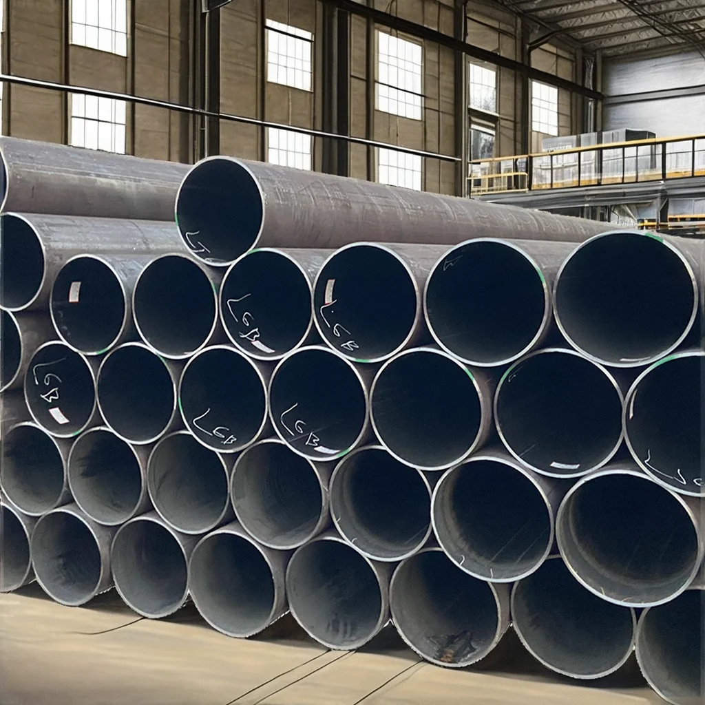 ASTM A500 Carbon Steel Welded ERW Pipe EN 10219 Standard for Structure Applications Certified by BIS