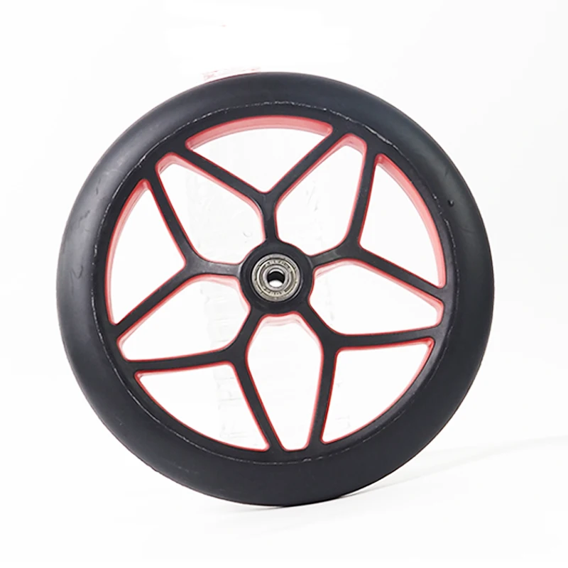 8-Inch Wheelchair Front Wheel Solid Tire Universal  Accessory scooter parts  pu wheel  scooter big wheel