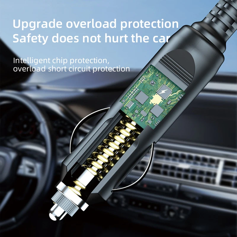 Pompe a Air Electrique Gonfleur de Pneus de Voiture Portable 150psi Compresseur Pompe a Velo Pour Moto Balles Pneu Gonflable