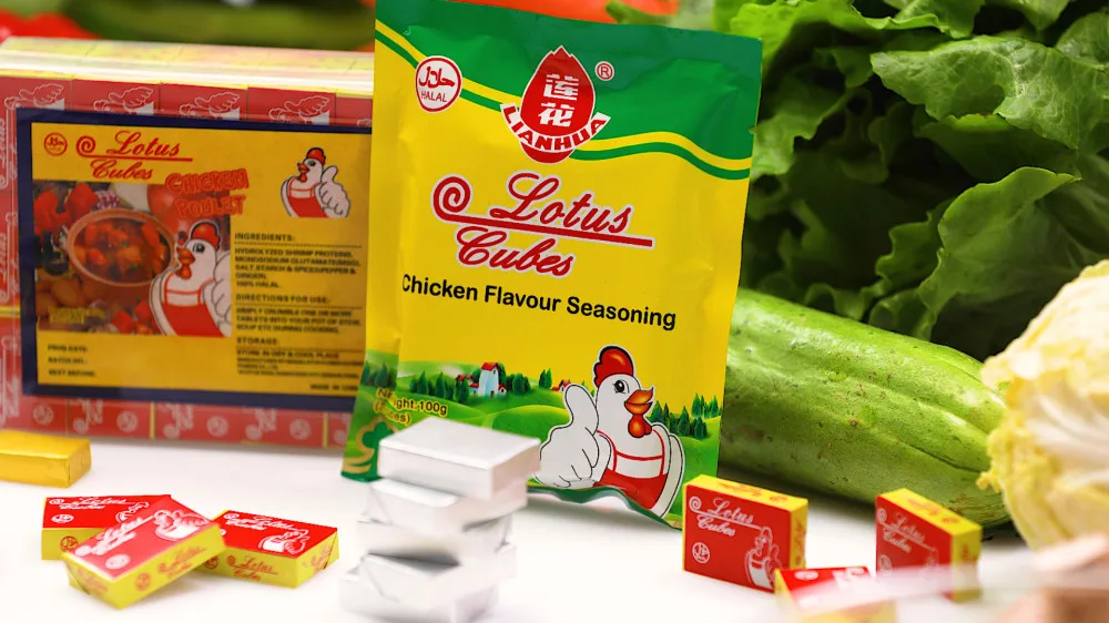 Бульонные кубики для курицы говядины и креветки 4 г 5 10 17