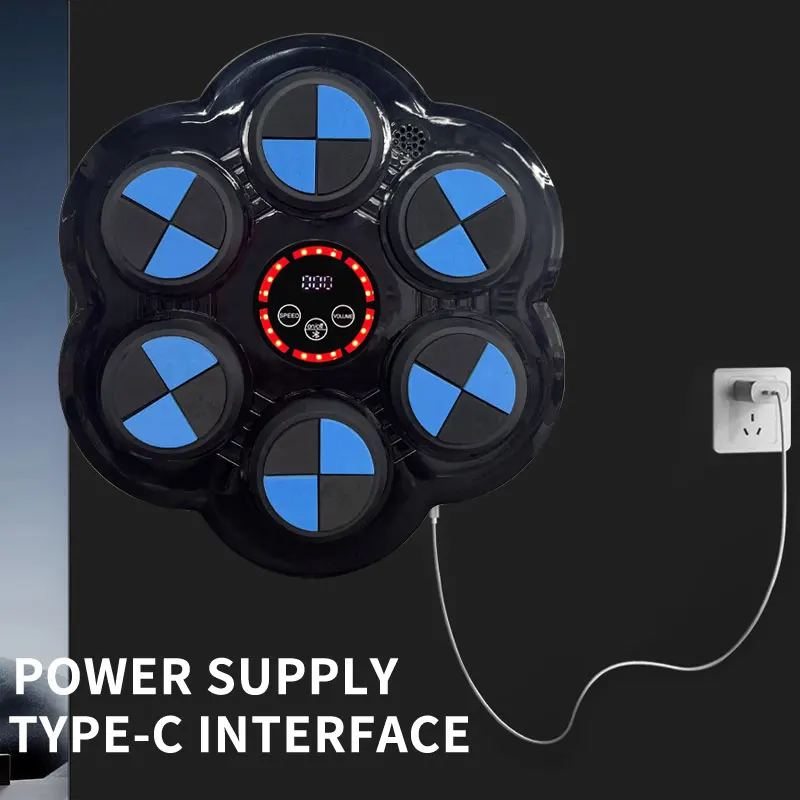 Bluetooth Music Boxing Machine Professional Boxing Punching Machine Home Use Wall Mounted Boxing Arcade Game Machine