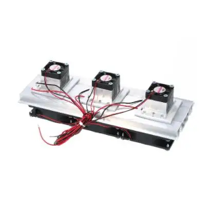 180w 12v  Electronic  Semiconductor Peltier Thermoelectric Cooling System Triple Fan Module Kit Diy   Cooler Refrigeration  Ki