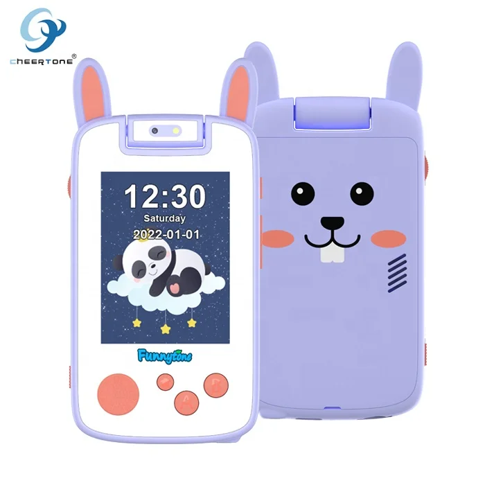 2023 Kids Toy Mobile Smart Cell Phone Kids Mobile Phone With Music Player HD Camera for Boys and Girls