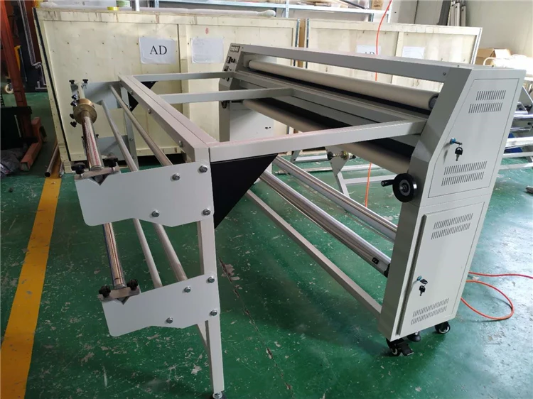 Automatic Multifunctional  1600mm 1800mm Roller Heat Press Sublimation Roll To Roll Heat Transfer Printing Machine