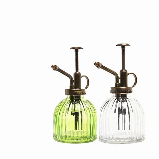 Factory Direct Colored Glass Plant Mister Water Mister with Water Sprayer Pump