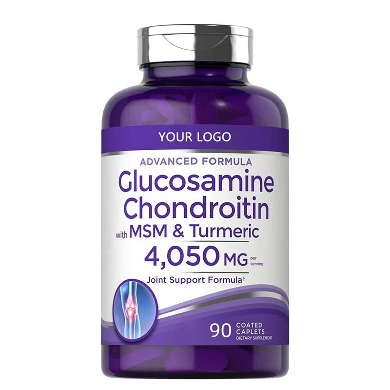 Glucosamine Chondroitin  Capsules MSM Turmeric Supplement for Joint Support and Bone Health