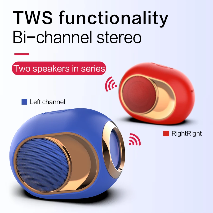 Hot Selling Karaoke Speaker Rock Bass Min Portable Outdoor Cheap Horn Speaker Blue Tooth