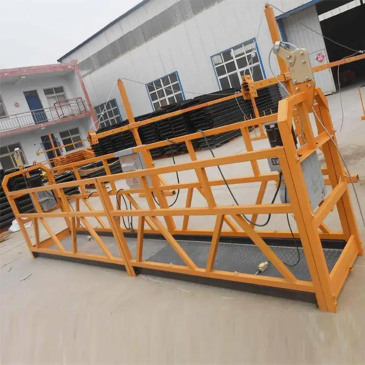 Hot Product Stable Safe Quality ZLP500 Working Platform Scaffolds Hoist Gondola Lift Suspended Cradle