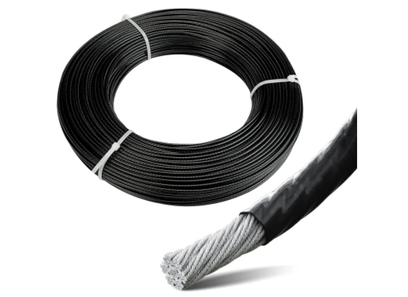 Best Sell Rust-Proof Decoration Industry Wire Rope With Pvc Coated Cable Plastic Coating Stainless