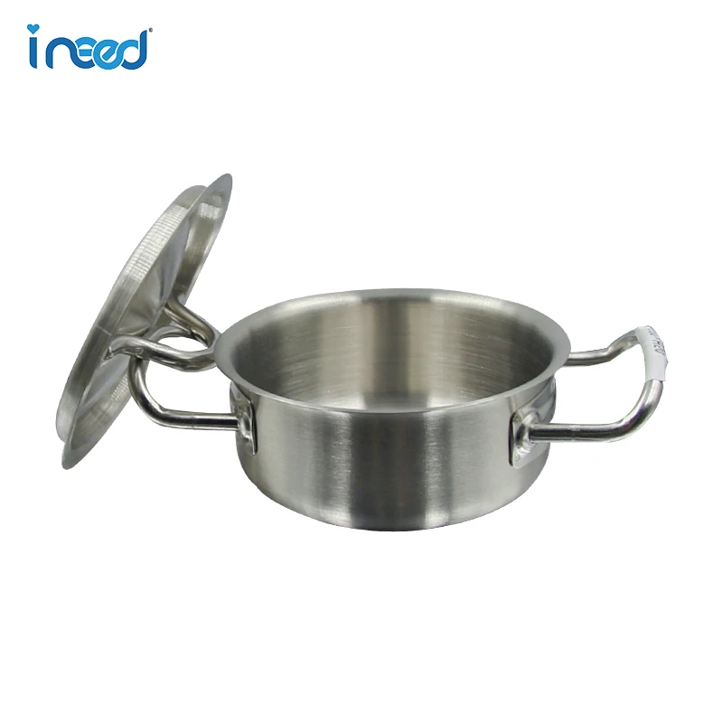 Stainless Steel 304 iNeed stock pot With Various Liquids Stainless Steel Hotel Canteen Soup sauce Pot