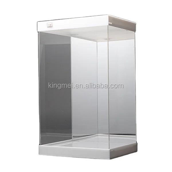 LED Light Mirror Acrylic Model Car Display Case Home Decoration Sports Trophy Transparent Customize Plastic Europe 100 3-7days