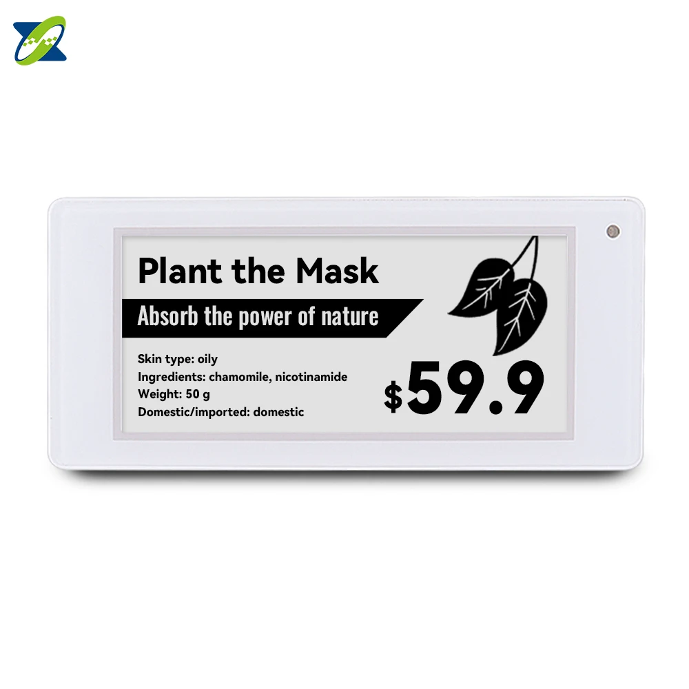 2.9 Inch Ble E Ink Display Electronic Shelf Label Supermarket Rfid Digital Price Tag