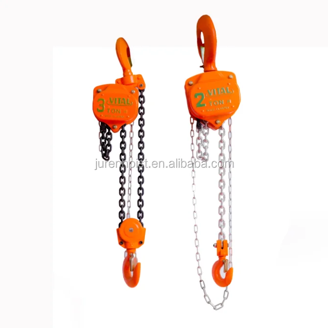 heavy duty durable safety  VT chain hoist with high quality Hook material thicken parts lifting hand chain block tools