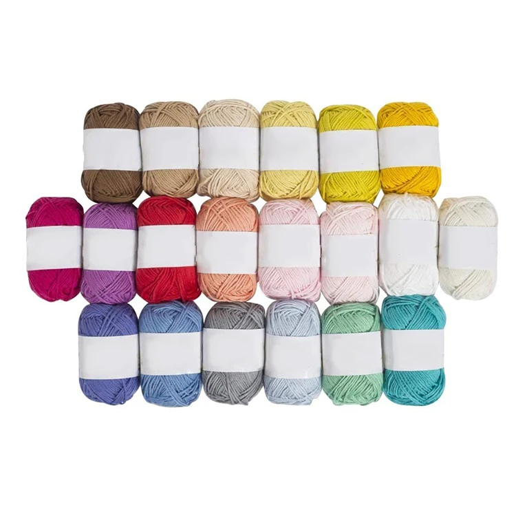  Cotton Baby Knitting Yarn Blend For