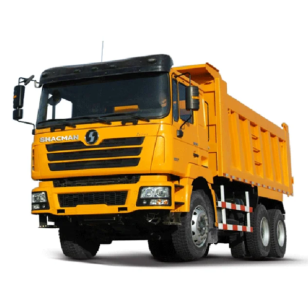Mining Engineering Dump Truck Shacman 6x4 Diesel Power 10MT Max Gradeability 30%