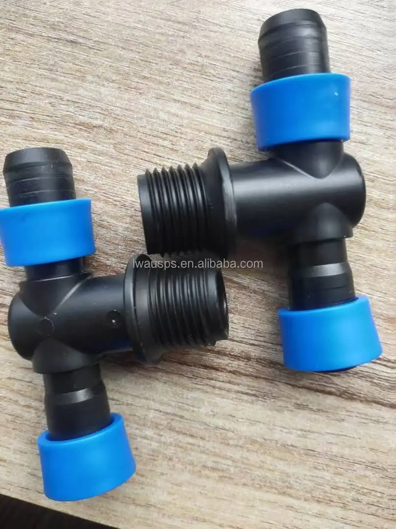 High-Standards Farmland Drip Irrigation PE Pre-Drilled Cavity Lay Flat Hose Pre-installation Outlet Water Hose