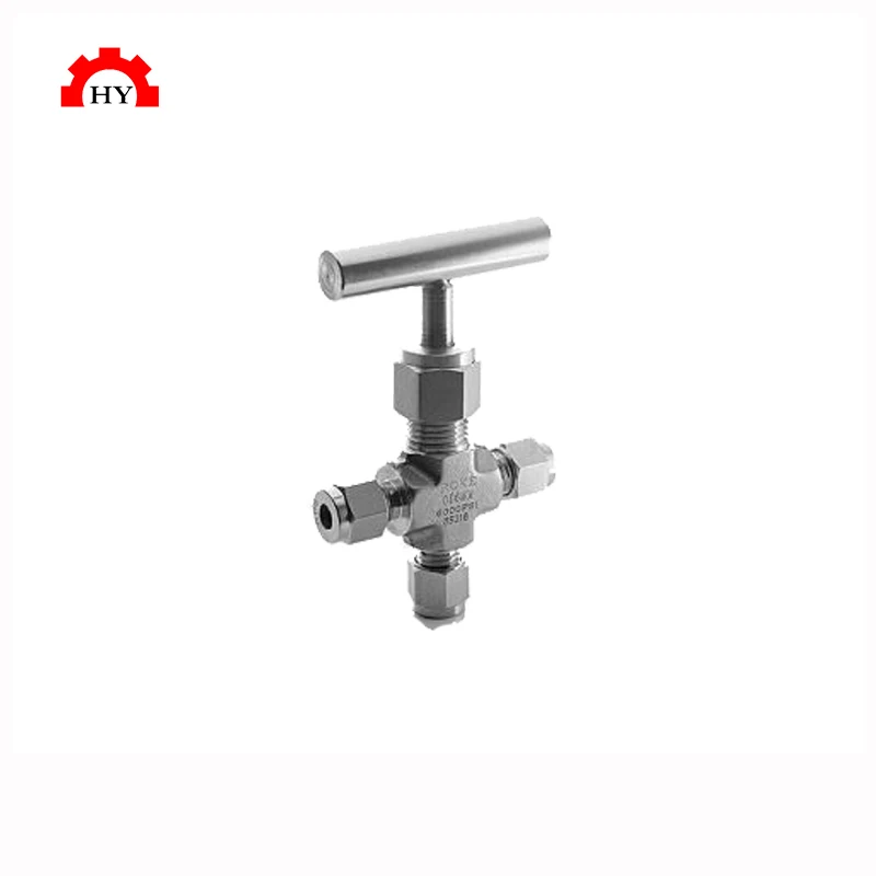 Fase Seller Hikelok 6000 Psi 316 Stainless Steel One-piece Body Right Angle Needle